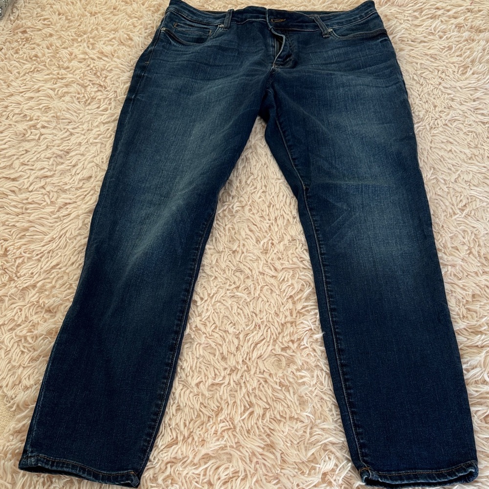Kut from the Kloth Dark Blue Straight Leg Jeans